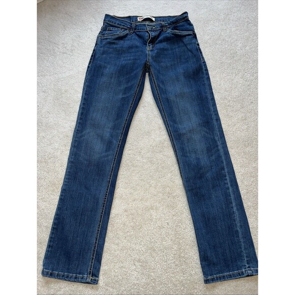 Levi's 511 Blue Slim Jeans Youth Boy's Size 14 Reg 27 x 27 - Picture 1 of 7